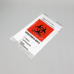 LDPE Transparent Specimen zip lock bag for Medical