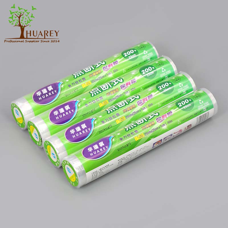 Plastic Clear Food Wrap Cling Film for kitchen