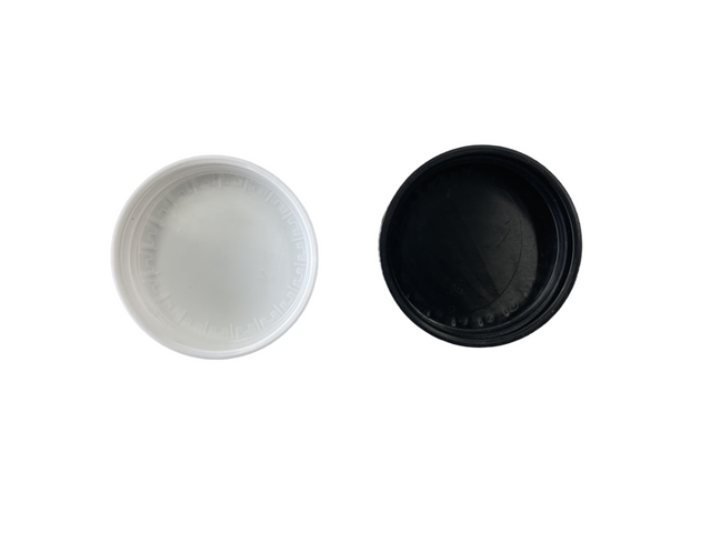  Screw Ribbing Plastic Cap for Glass Bottles
